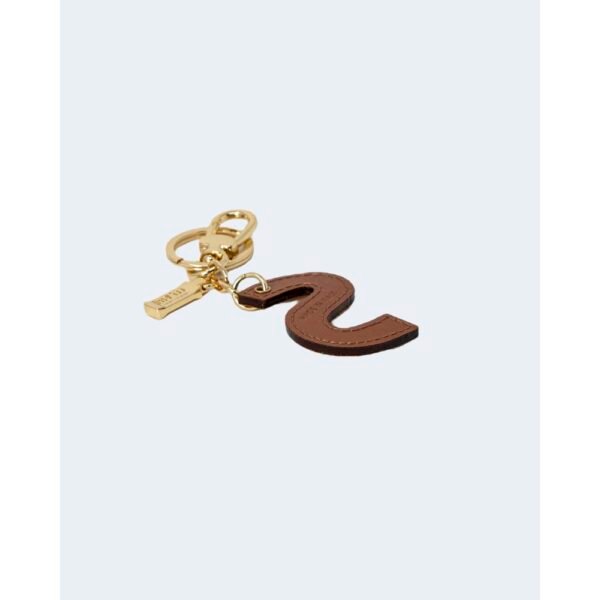 Alviero Martini Prima Classe Beige Cotton Keychain - Image 3