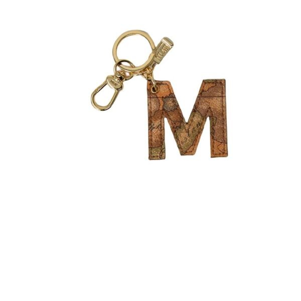 Alviero Martini Prima Classe Beige Cotton Keychain - Image 2