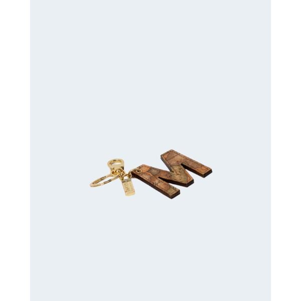 Alviero Martini Prima Classe Beige Cotton Keychain - Image 3