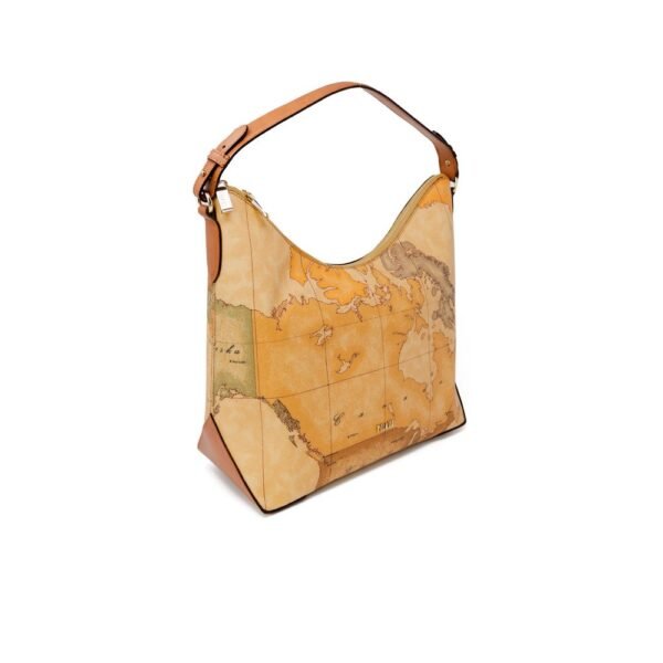 Alviero Martini Prima Classe Beige Cotton Handbag - Image 2