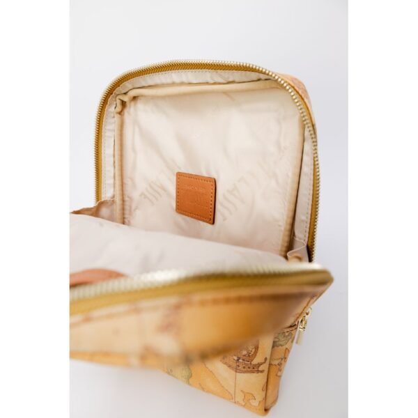 Alviero Martini Prima Classe Beige Leather Bag - Image 3