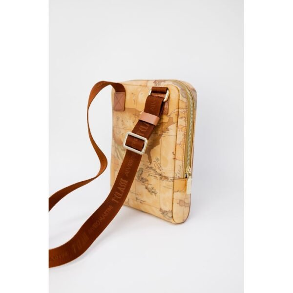 Alviero Martini Prima Classe Beige Leather Bag - Image 5