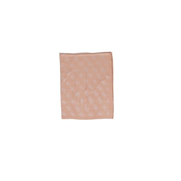 Guess Orange Viscose Scarf - Image 3