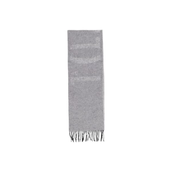 Alviero Martini Prima Classe Gray Cotton Scarf - Image 2