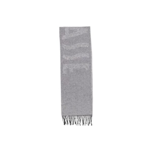 Alviero Martini Prima Classe Gray Cotton Scarf - Image 3