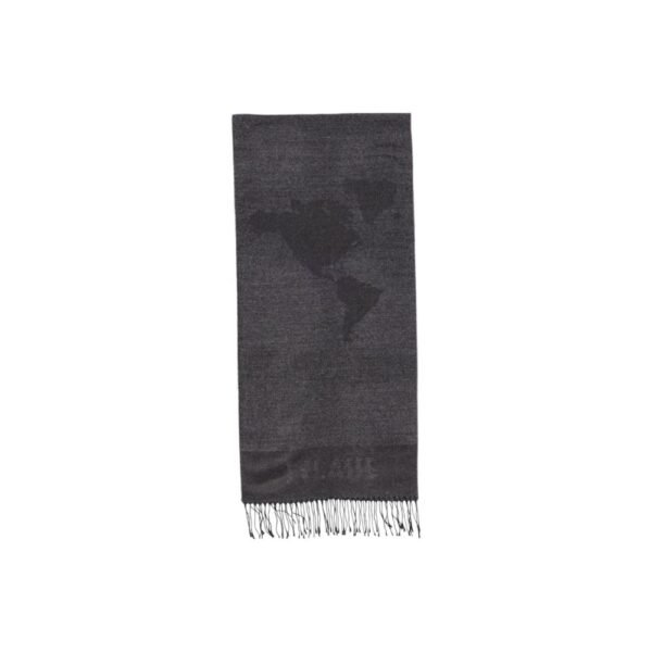 Alviero Martini Prima Classe Gray Viscose Scarf - Image 3