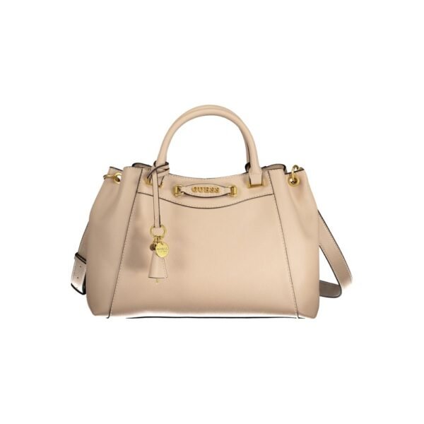 Guess Jeans Beige Top Handle Bag
