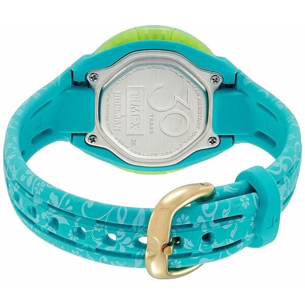 Timex Light Blue Silicone Watch - Image 2