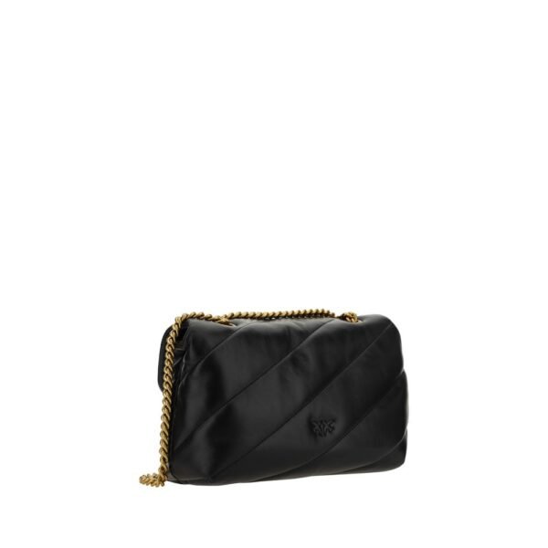 PINKO Love Classic Black Shoulder Bag - Image 3