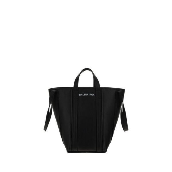 Balenciaga Everyday Black Leather Purse Handbag