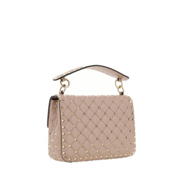 Valentino Garavani Rockstud Spike Leather Shoulder Bag - Image 3