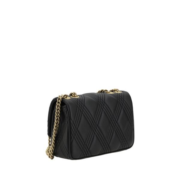 Valentino Garavani Quiltie 67 Black Leather Women Shoulder Bag - Image 3