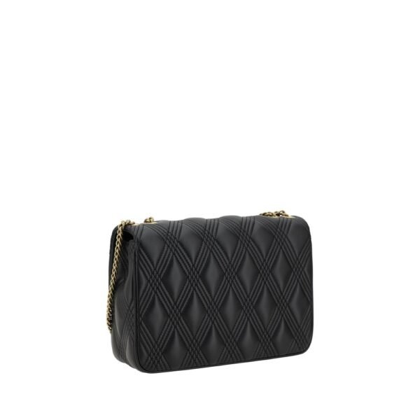 Valentino Garavani Women Black Leather Shoulder Bag - Image 3