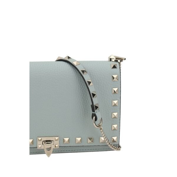 Valentino Garavani Light Blue Purse Shoulder Bag - Image 4