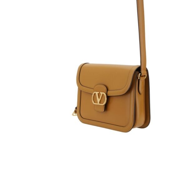Valentino Garavani Brown Leather Shoulder Bag Women - Image 4