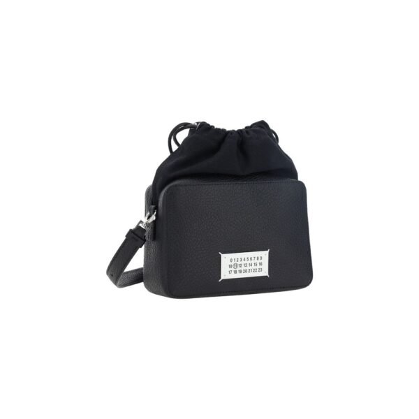 Margiela Black Leather Bucket Bag - Image 2