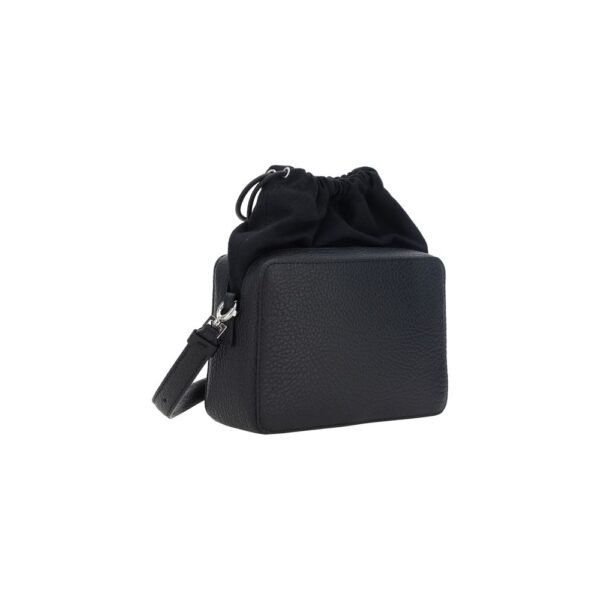Margiela Black Leather Bucket Bag - Image 3