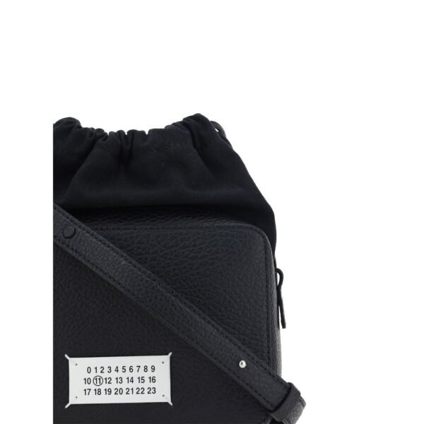 Margiela Black Leather Bucket Bag - Image 4
