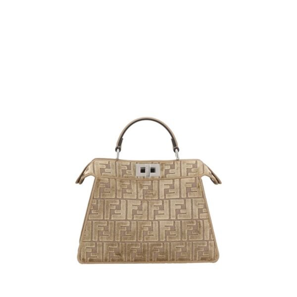 Fendi Velvet Women Handbag