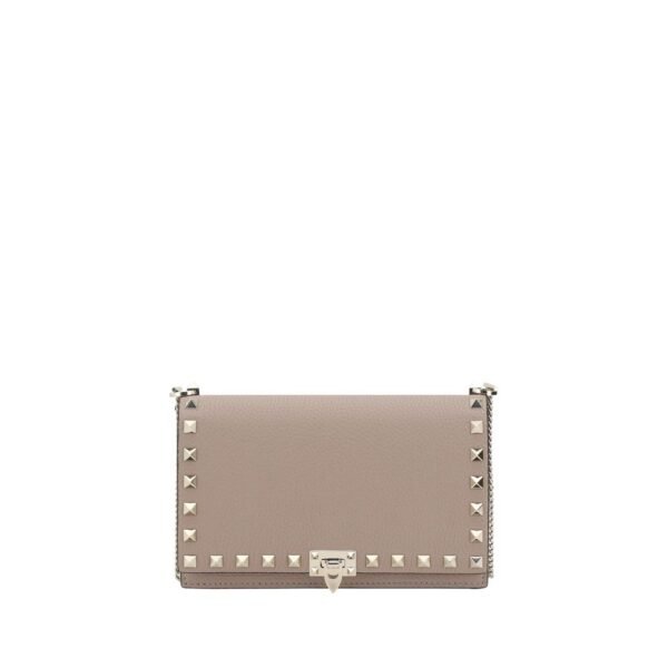Valentino Garavani Beige Purse Shoulder Bag