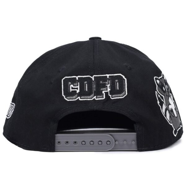 Comme Des Fuckdown Black Cotton Hats & Cap - Image 3