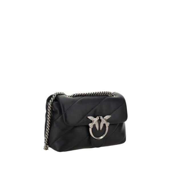 PINKO Love Mini Puff Black Shoulder Bag - Image 2