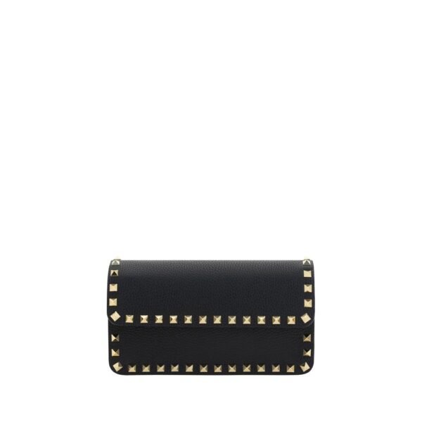 Valentino Garavani Rockstud Black Purse Shoulder Bag