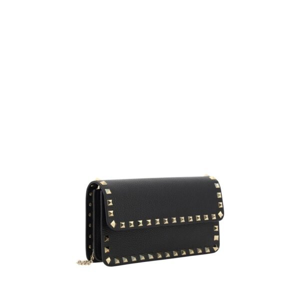 Valentino Garavani Rockstud Black Purse Shoulder Bag - Image 2