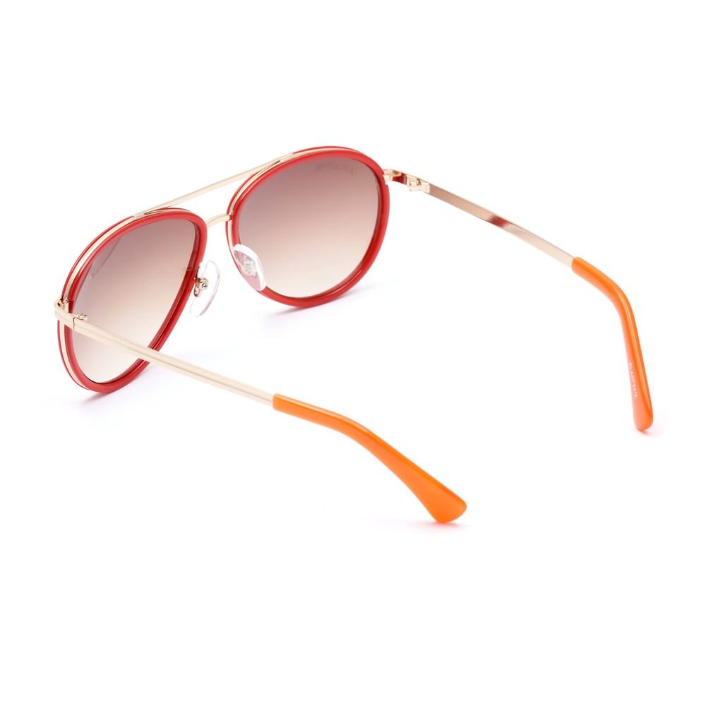 Lancaster Red Metal Sunglasses - Image 3