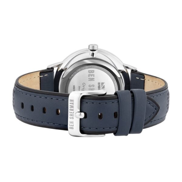 Ben Sherman Blue Leather Watch - Image 2