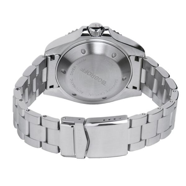 Bobroff Silver Stainless Steel Watch - Image 2