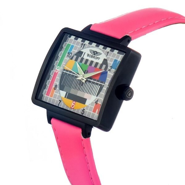 Bobroff Multicolor Leather Watch - Image 3