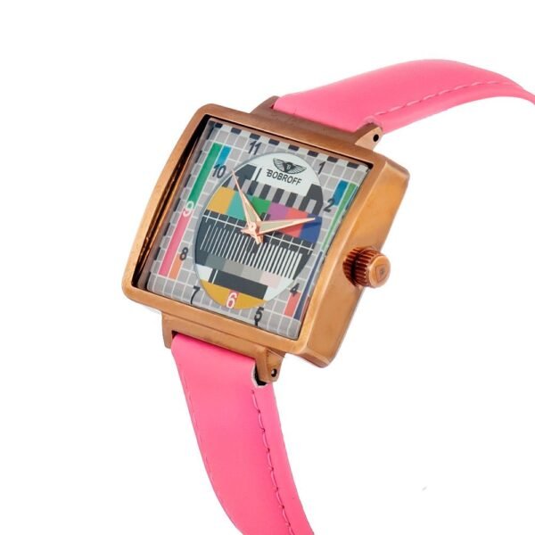 Bobroff Multicolor Leather Watch - Image 3