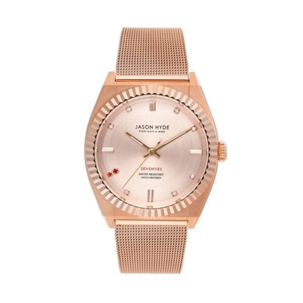Jason Hyde Gold Textile Watch