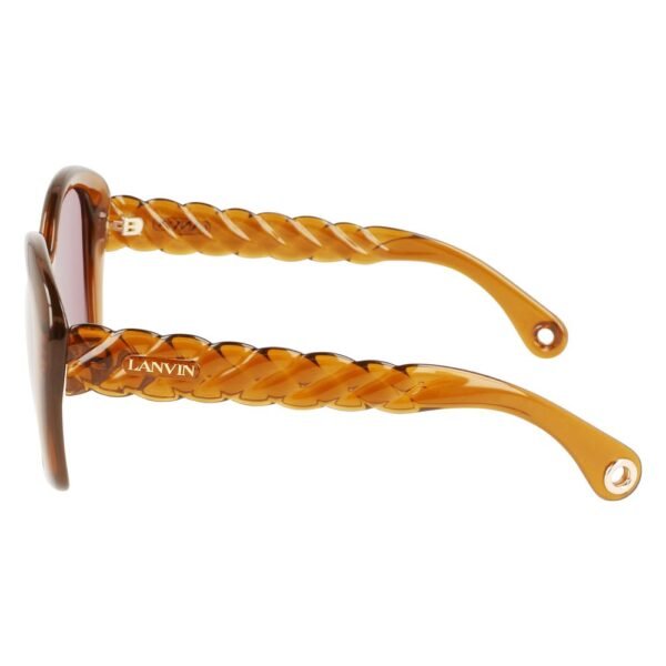 Lanvin Brown Bio Injected Sunglasses - Image 3