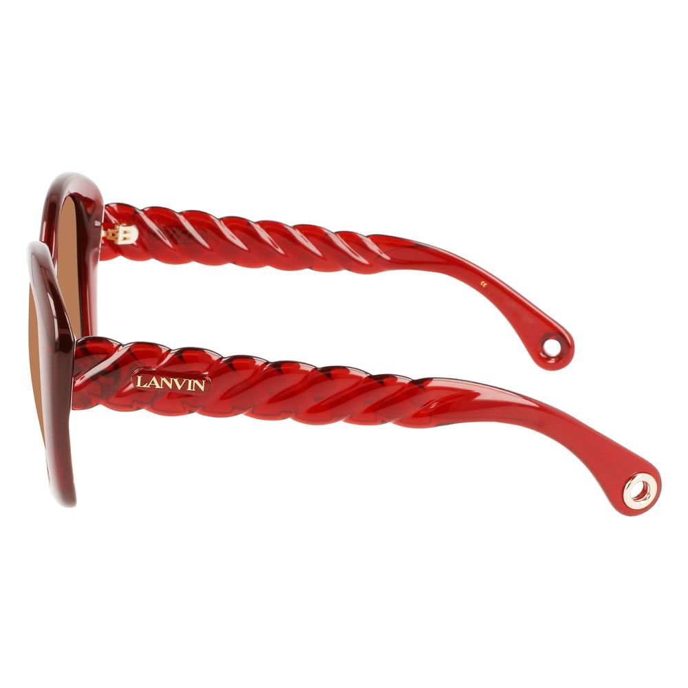 Lanvin Red Bio Injected Sunglasses - Image 3