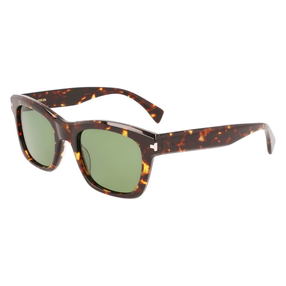 Lanvin Brown Acetate Sunglasses - Image 3