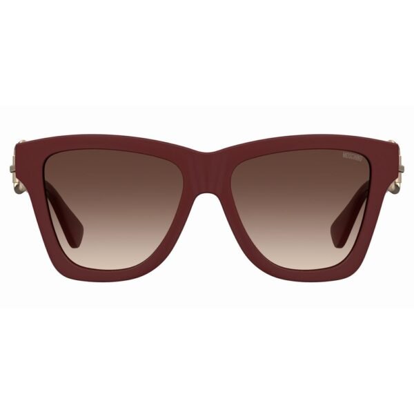 Moschino Red Acetate Sunglasses - Image 2