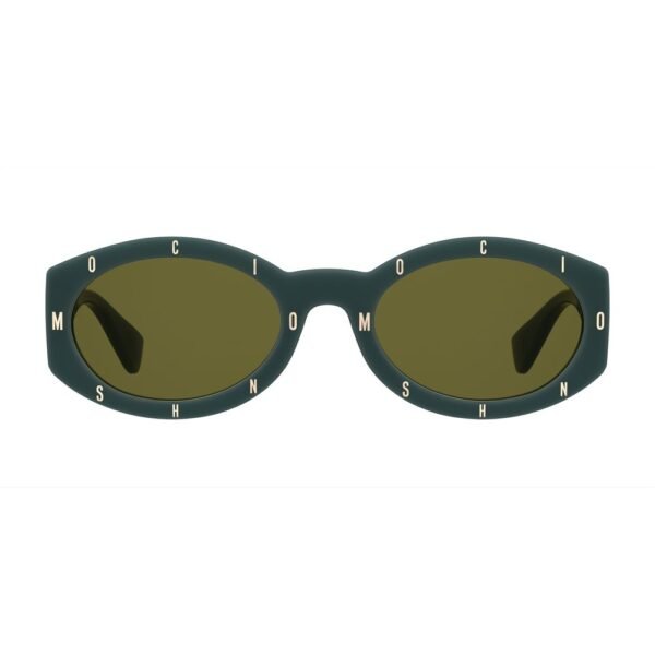 Moschino Green Acetate Sunglasses - Image 2