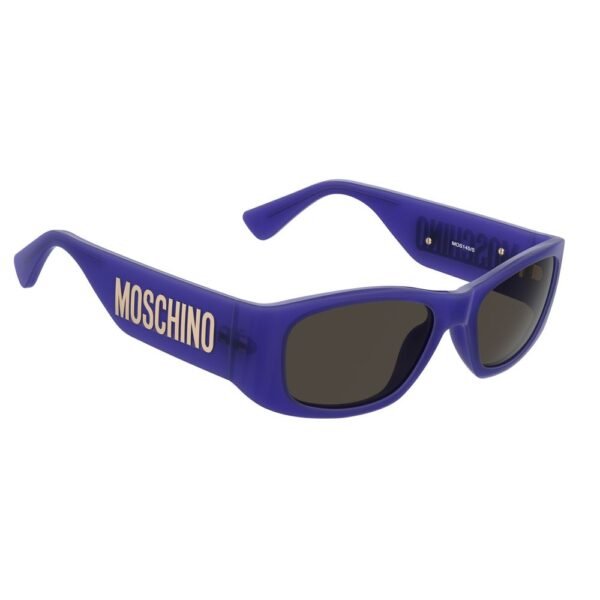 Moschino Purple Acetate Sunglasses - Image 3