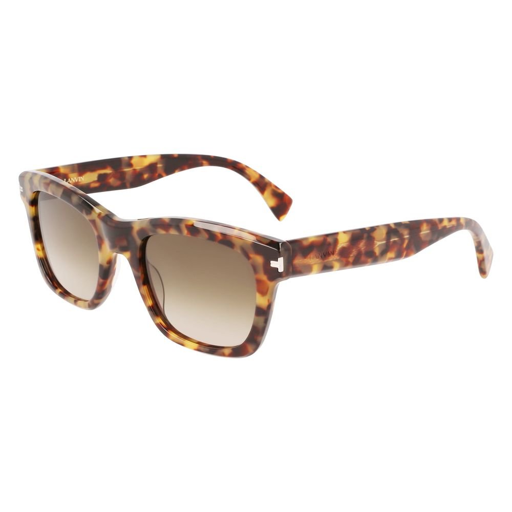 Lanvin Brown Acetate Sunglasses - Image 3