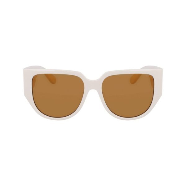Ferragamo White Bio Injected Sunglasses - Image 2
