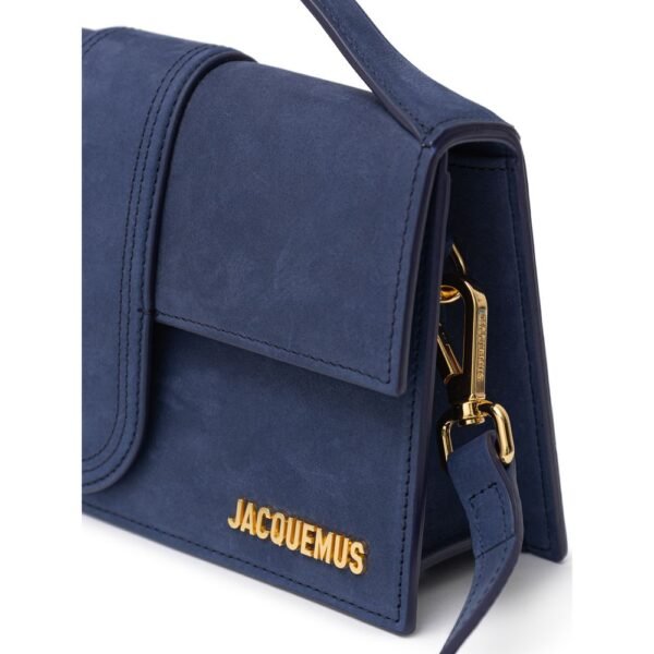 Jacquemus Navy Blue Scamosciato Woman Handbag - Image 3