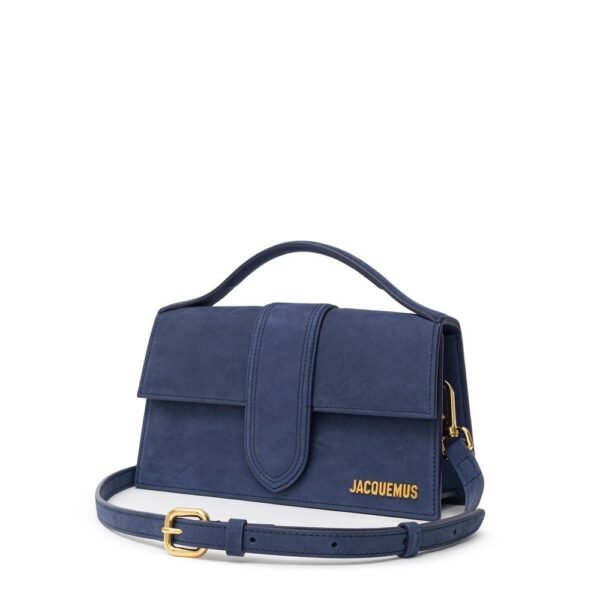Jacquemus Navy Blue Scamosciato Woman Handbag - Image 5