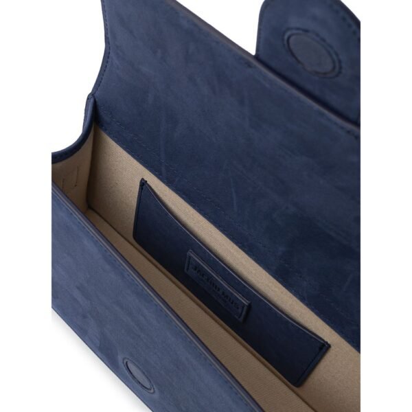Jacquemus Navy Blue Scamosciato Woman Handbag - Image 6