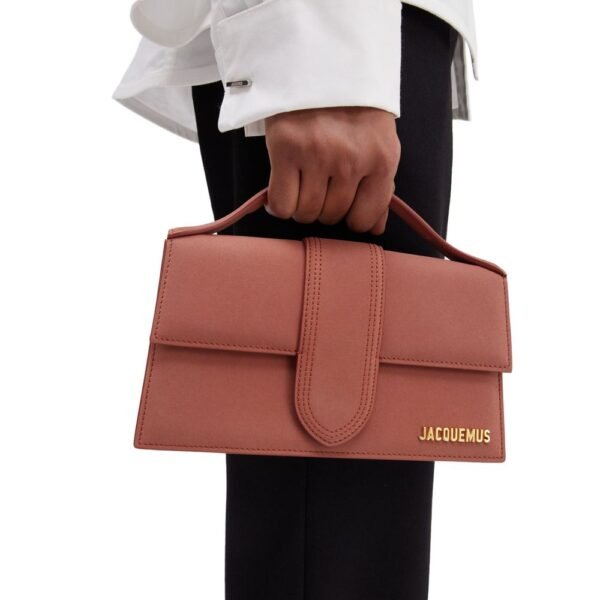 Jacquemus Women Red Leather Handbag - Image 6