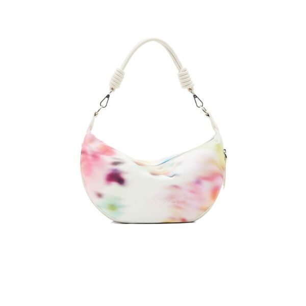 Desigual Cream Polyethylene Handbag - Image 2