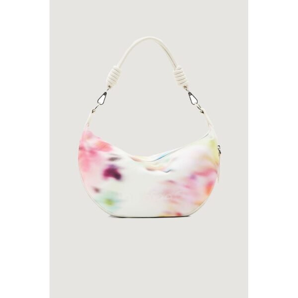 Desigual Cream Polyethylene Handbag - Image 3