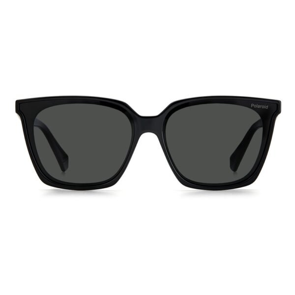 Polaroid Black Plastic Sunglasses - Image 2