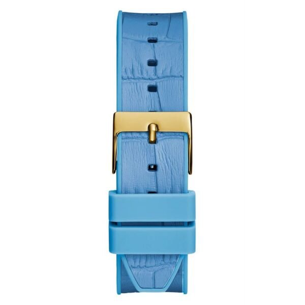 Guess Blue Silicone Watch - Image 2